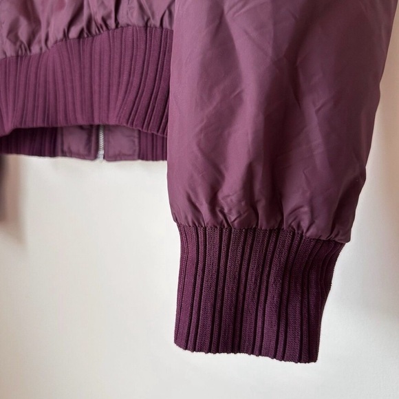 Diesel burgundy wild east Embroidered Bomber Jacket size L - Picture 6 of 13